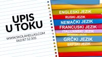 U toku je upis na kurseve jezika u Školi stranih jezika Hellas