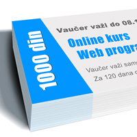 Specijalni popust od 80% za sve naše online obuke!