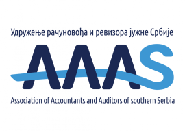 Удружење рачуновођа и ревизора јужне Србије - Association of Accountants and Auditors of suthern Serbia (АААS) Удружење рачуновођа и ревизора јужне Србије - Association of Accountants and Auditors of suthern Serbia (АААS)